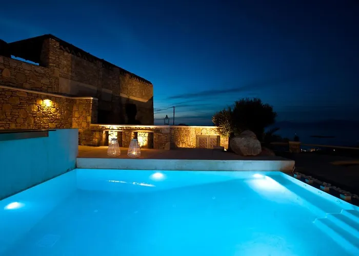 Mykonos Cloud White Casa de Férias *